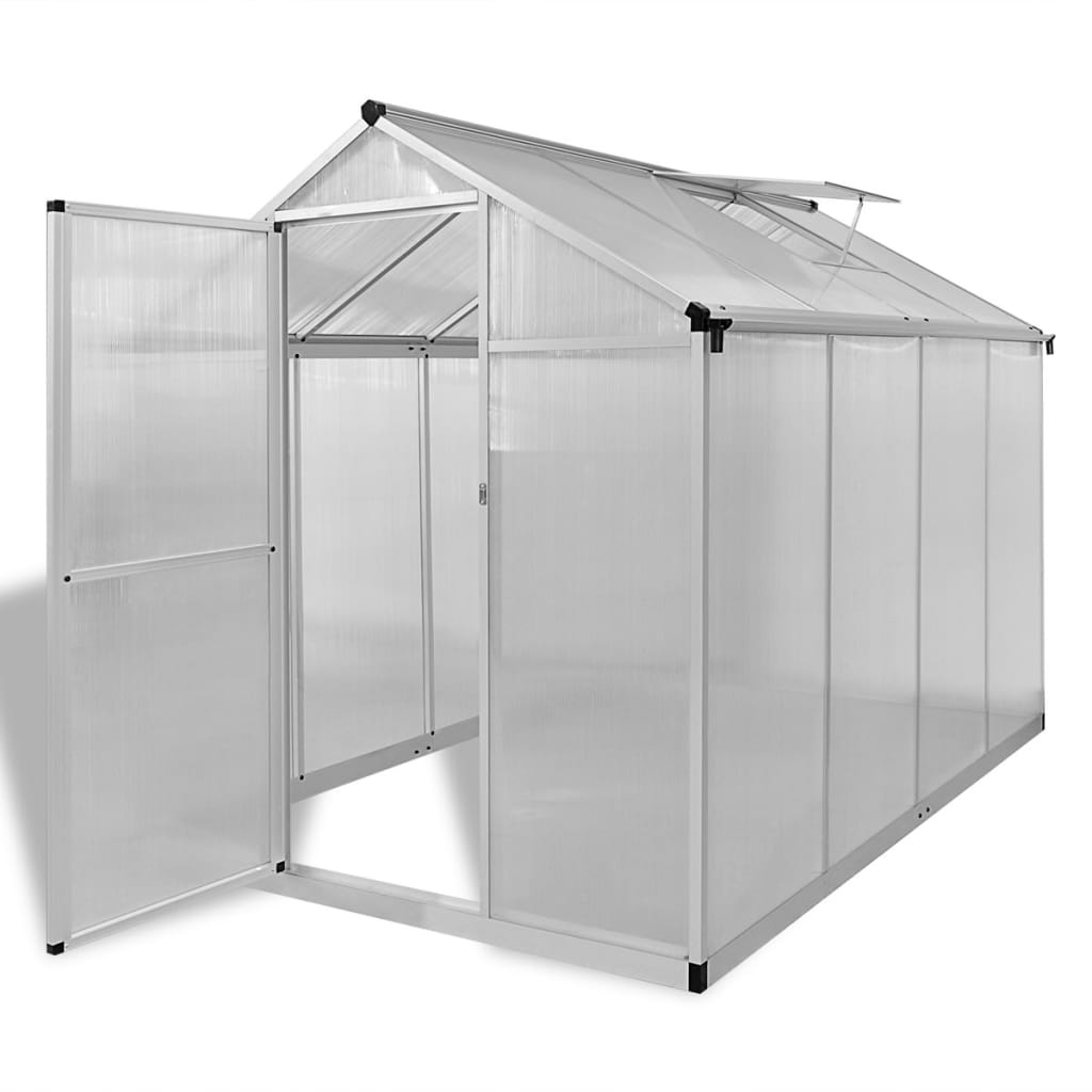 Serre renforcée en aluminium - 4,6 m²